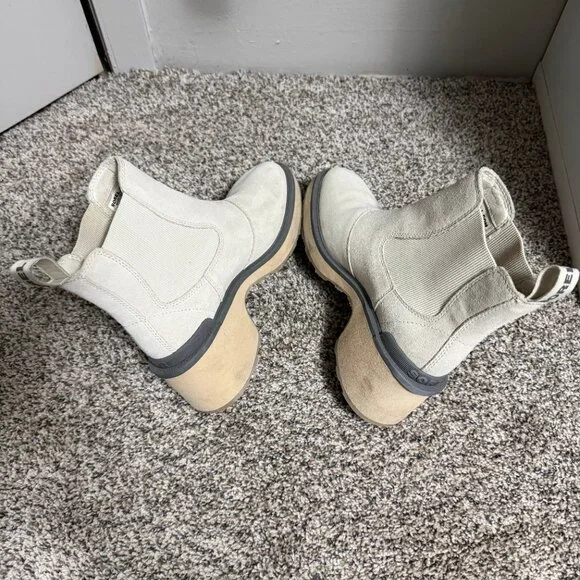 Sorel Hi-Line Heel Chelsea Boot Chalk, Ceramic Women 8.5 - Picture 10 of 12